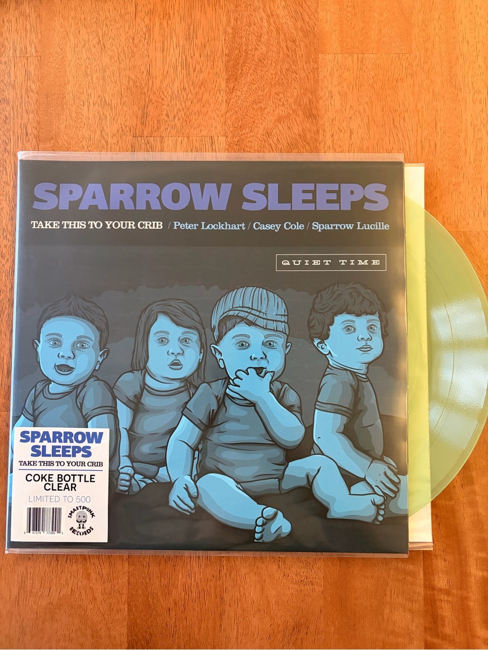 Sparrow Sleeps "Take This to Your Crib" Vinyl — Coke Bottle Clear